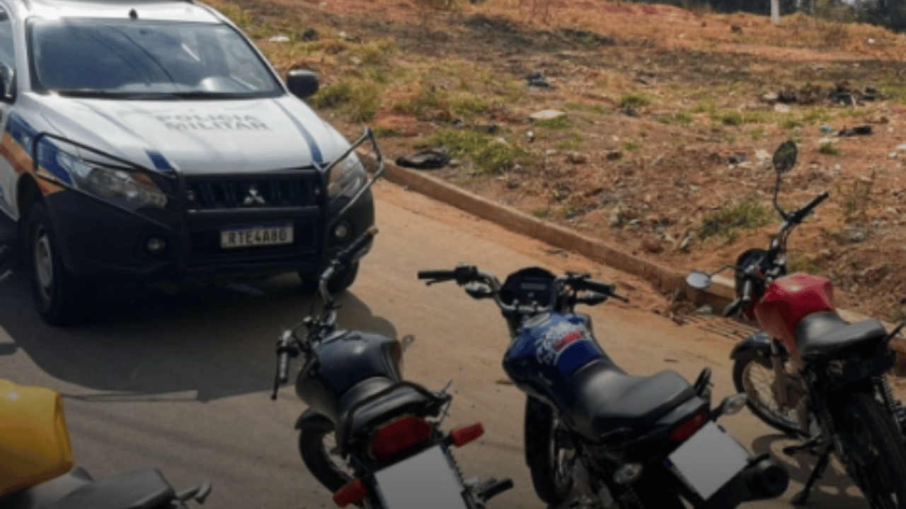 PM apreende sete motos durante evento em Nova Serrana