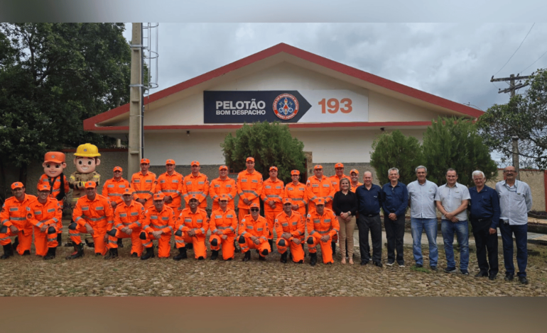 Posto Avançado do Corpo de Bombeiros de Bom Despacho é elevado a Pelotão