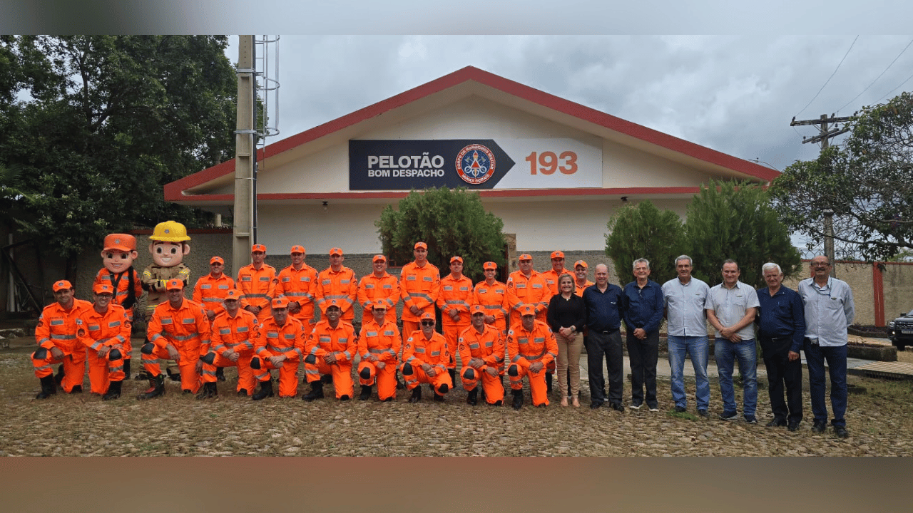 Posto Avançado do Corpo de Bombeiros de Bom Despacho é elevado a Pelotão