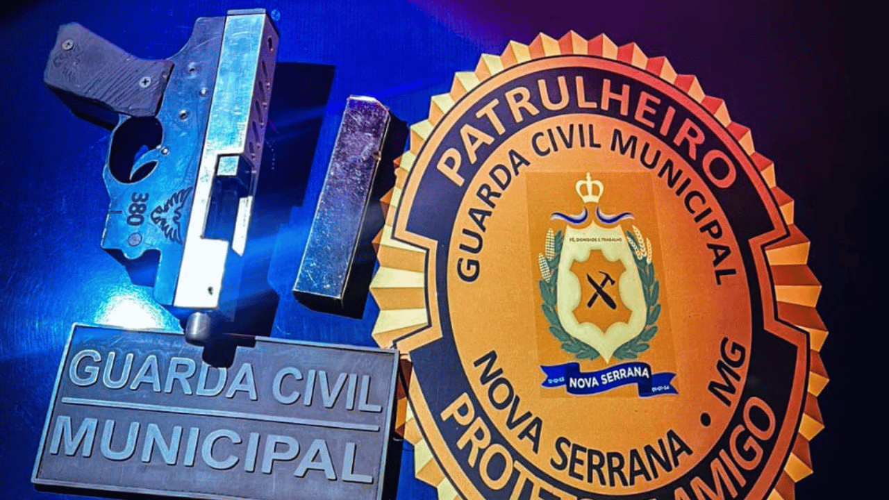 Guarda Civil Municipal apreende adolescente suspeito de assaltar casal no Centro de Nova Serrana