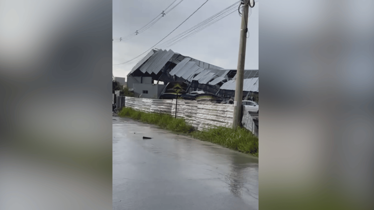 Tempestade causa estragos em vários pontos de Nova Serrana