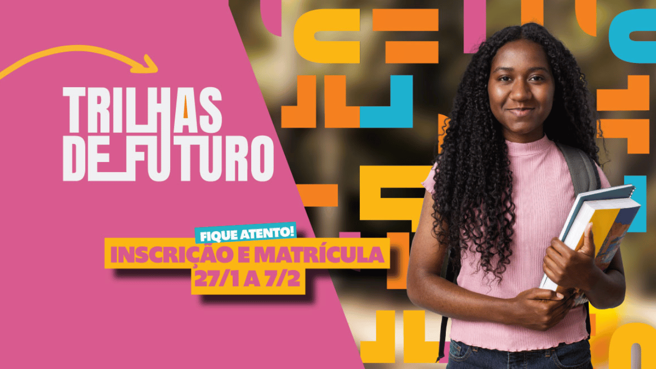 Inscrições abertas para vagas residuais do Trilhas de Futuro em Minas Gerais