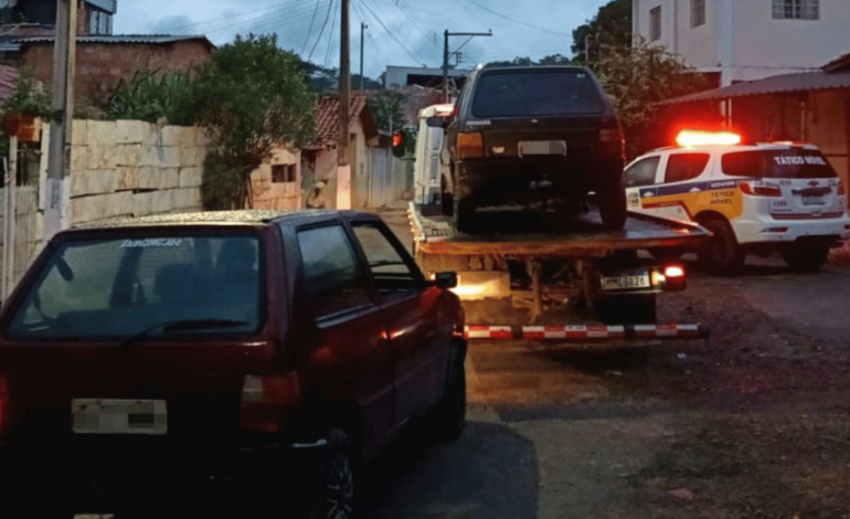 Polícia Militar recupera veículos furtados em Nova Serrana