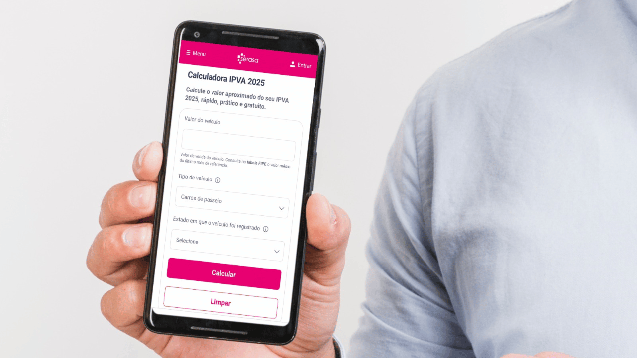 Serasa lança calculadora de IPVA e guia para facilitar o pagamento em 2025