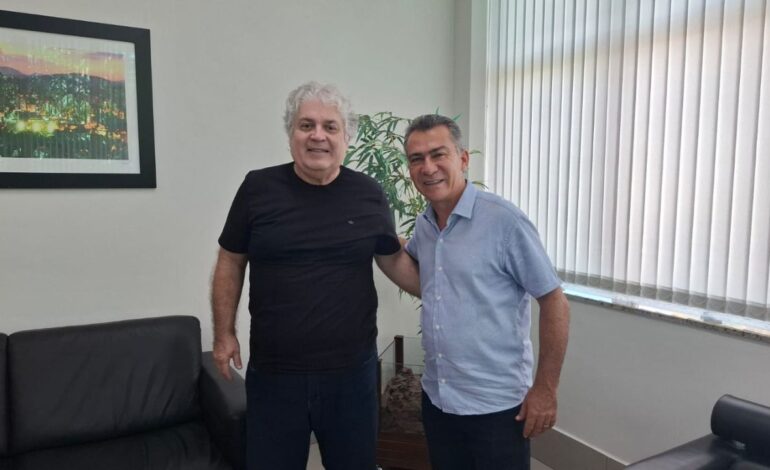 Presidente da FIEMG Centro-Oeste recebe o prefeito de Nova Serrana