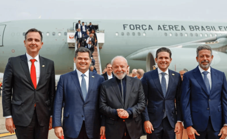 Lula viaja para Japão ao lado de Motta, Alcolumbre, Pacheco e Lira