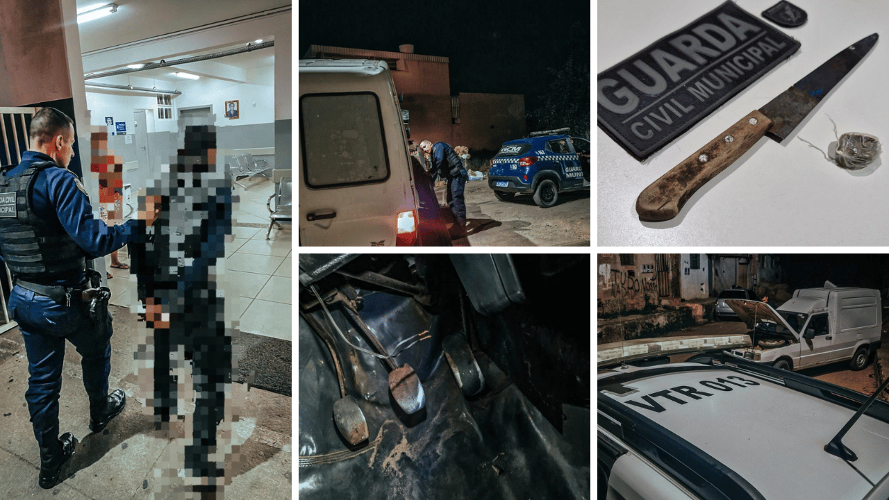 Guarda Civil pega em flagrante sujeito tentando roubar carro no São Geraldo 