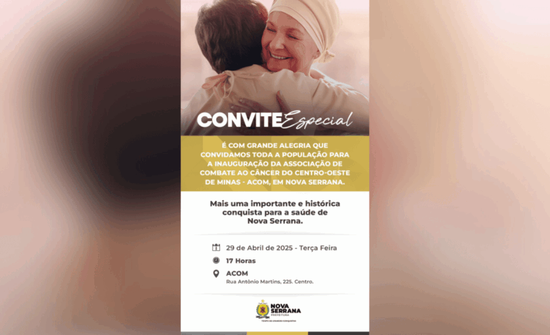 Nova Serrana inaugura nova unidade do Centro Oncológico da Acom