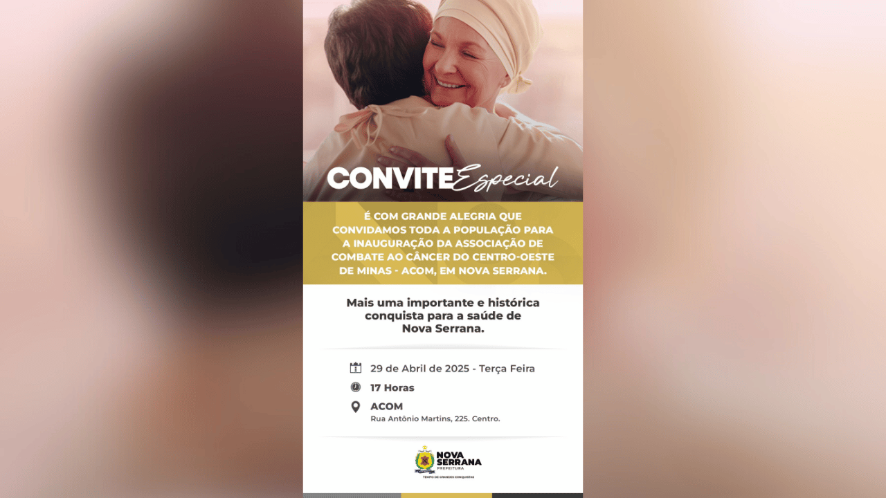 Nova Serrana inaugura nova unidade do Centro Oncológico da Acom
