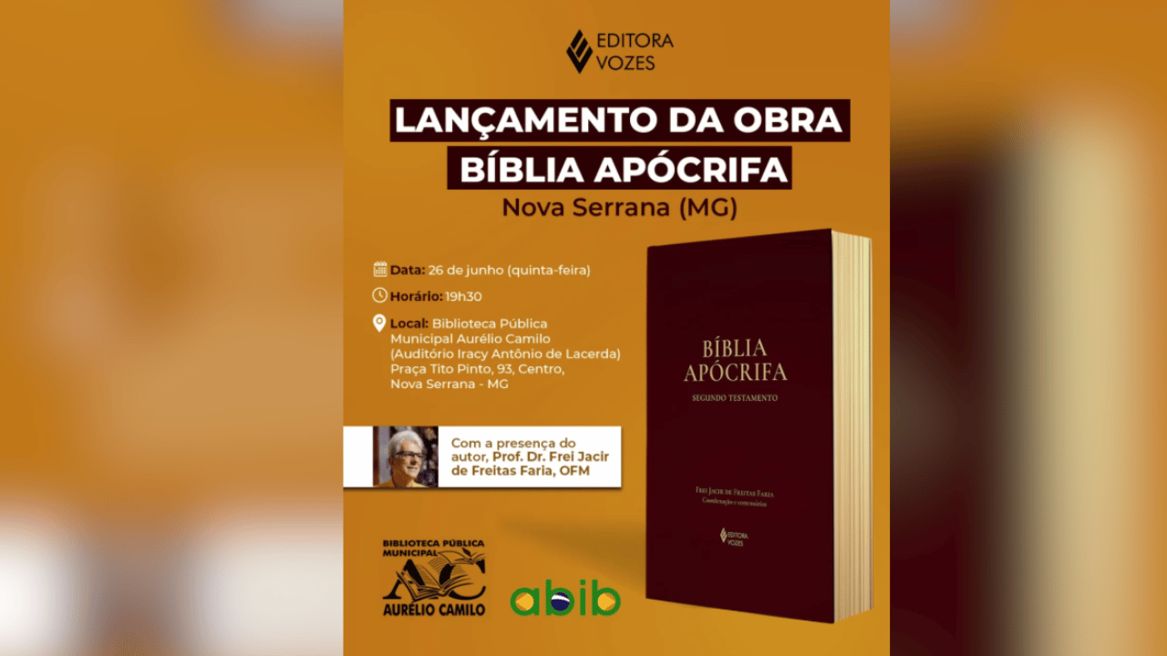Nova Serrana recebe lançamento da obra “Bíblia Apócrifa” com presença do autor