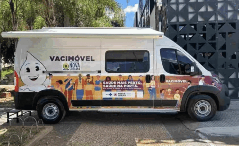 Vacimóvel leva vacinação aos bairros de Nova Serrana durante o mês de maio