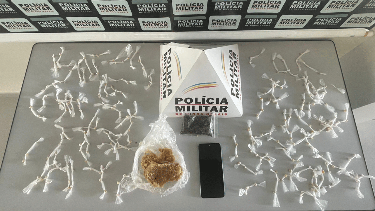 Polícia Militar apreende grande quantidade de drogas