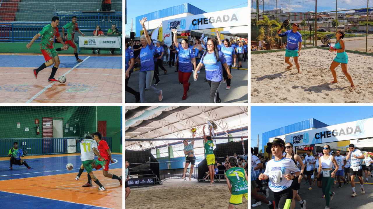 Festa do Trabalhador 2025 movimenta Nova Serrana com mais de 3 mil atletas em 30 modalidades esportivas