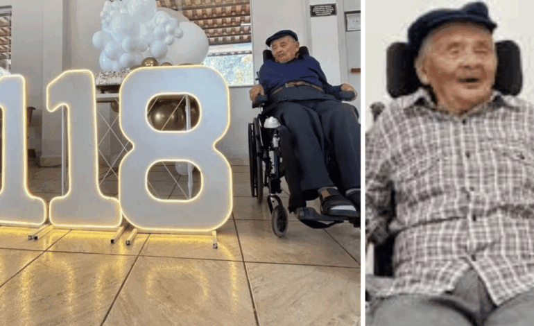 Aos 118 anos, homem de Pará de Minas pode ser o mais velho do mundo