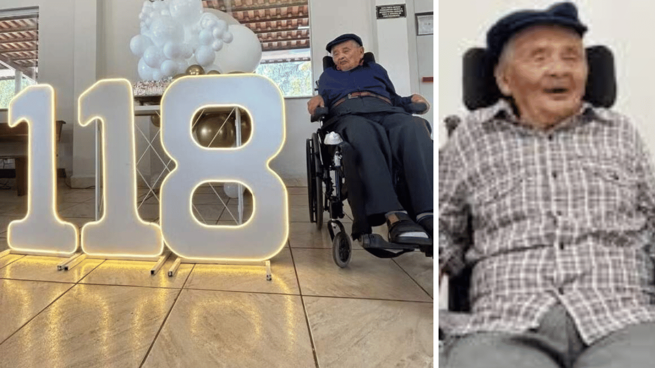 Aos 118 anos, homem de Pará de Minas pode ser o mais velho do mundo