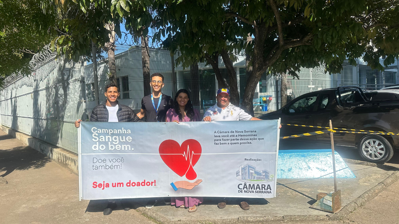 Ação “Sangue do Bem” reforça solidariedade e compromisso com a vida