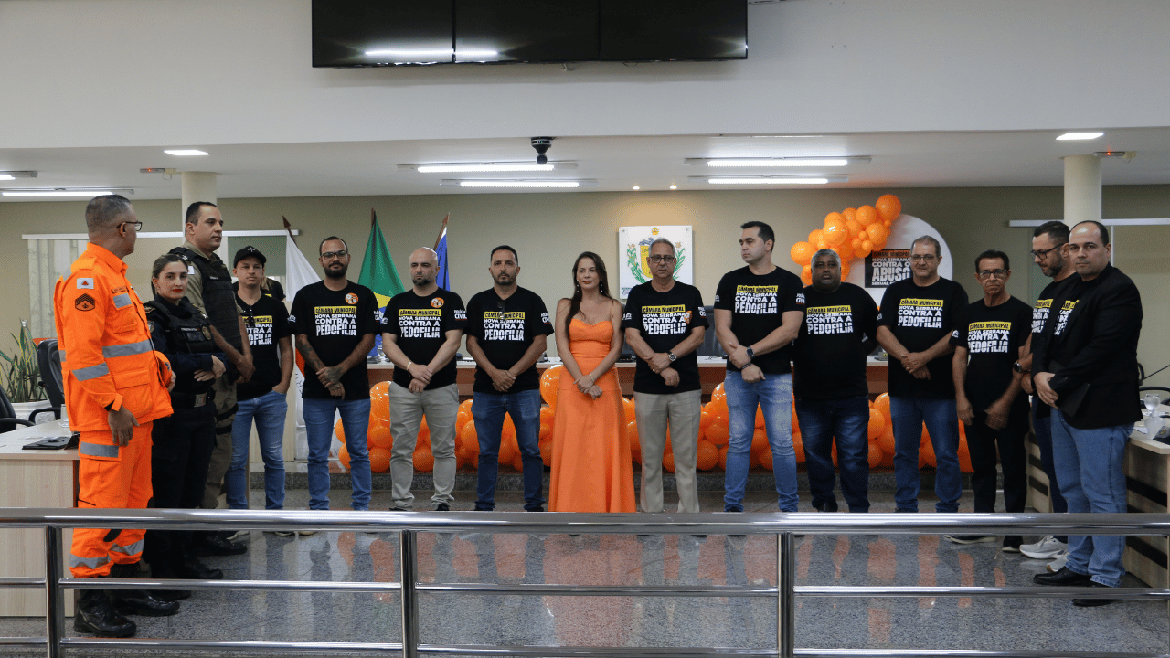 Câmara realiza evento Maio Laranja  e mobiliza Nova Serrana no combate ao abuso sexual infantil