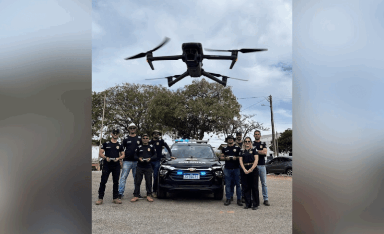 Policiais civis participam de curso de pilotagem de drones em Bom Despacho