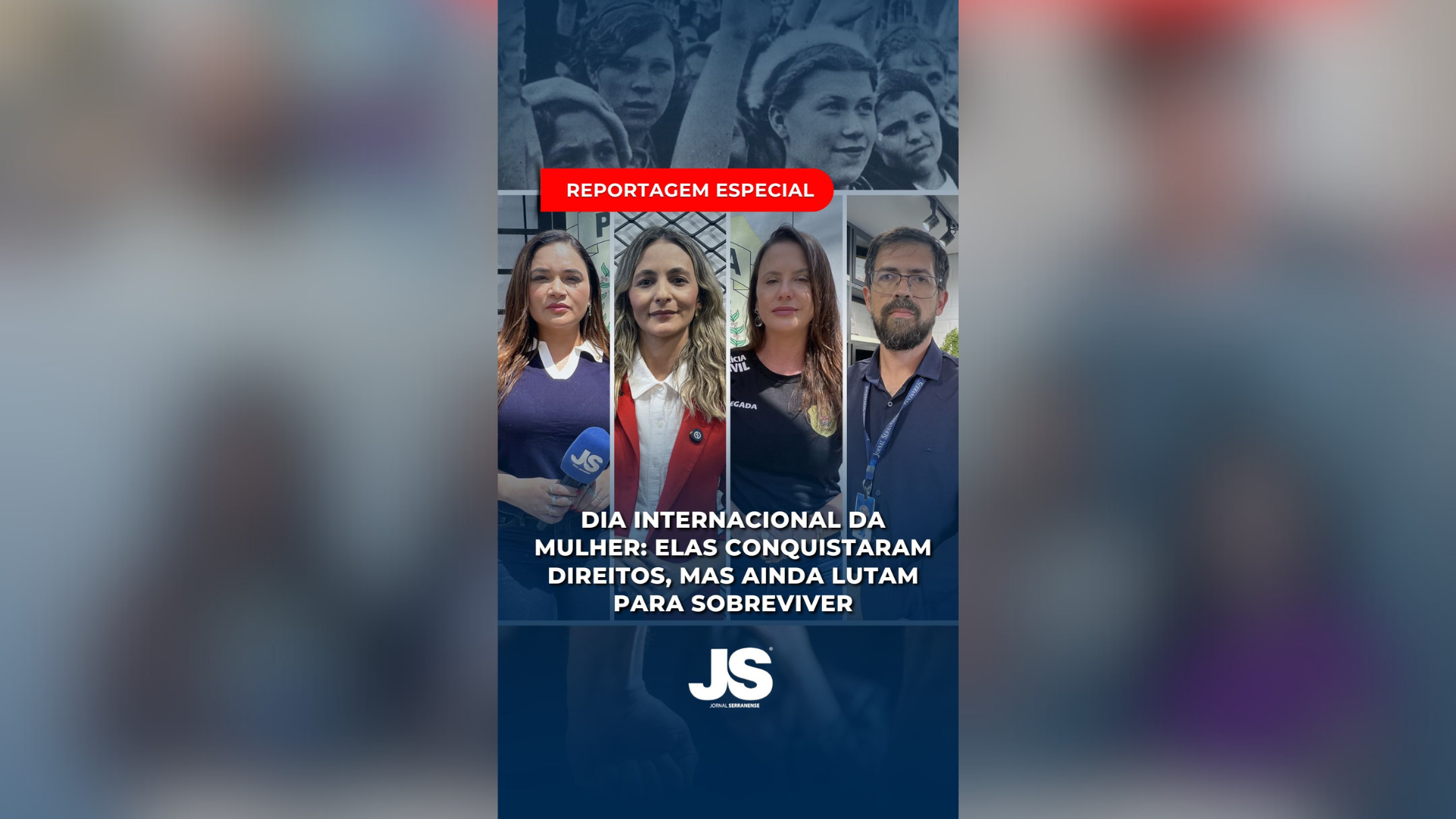 DIA INTERNACIONAL DA MULHER: ELAS CONQUISTARAM DIREITOS, MAS AINDA LUTAM PARA SOBREVIVER