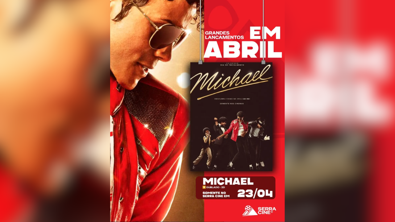 Filme sobre Michael Jackson estreia hoje (23) no Serra Cine