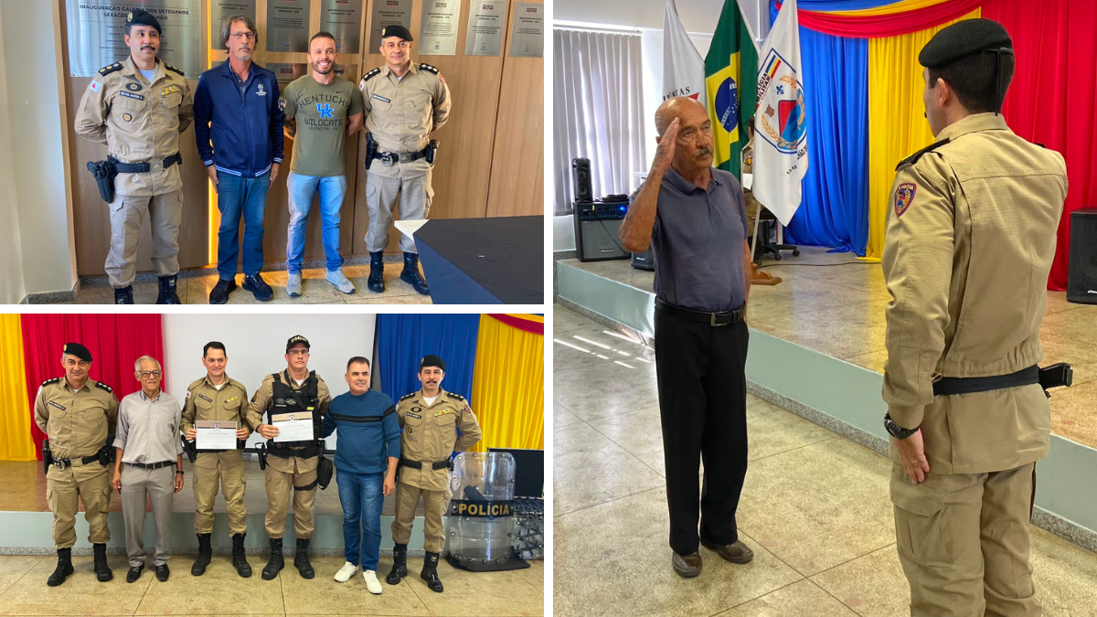 60º BPM homenageia veteranos da Polícia Militar em solenidade especial