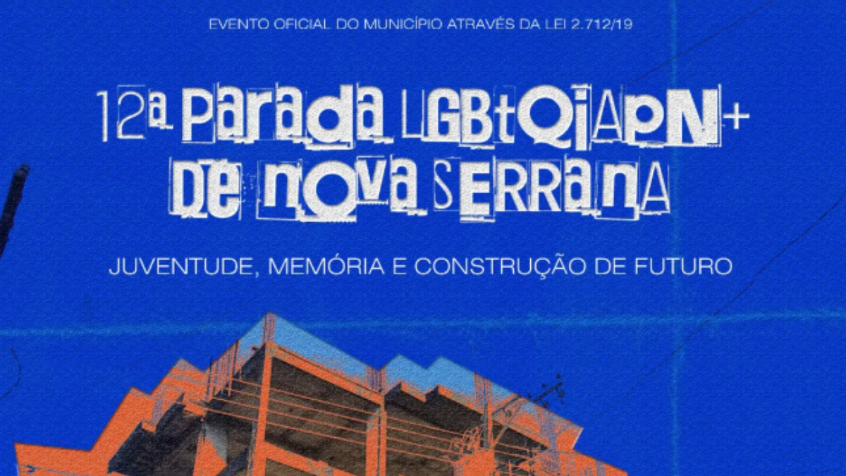 12ª Parada LGBTQIAPN+ de Nova Serrana será realizada no dia 28 de junho