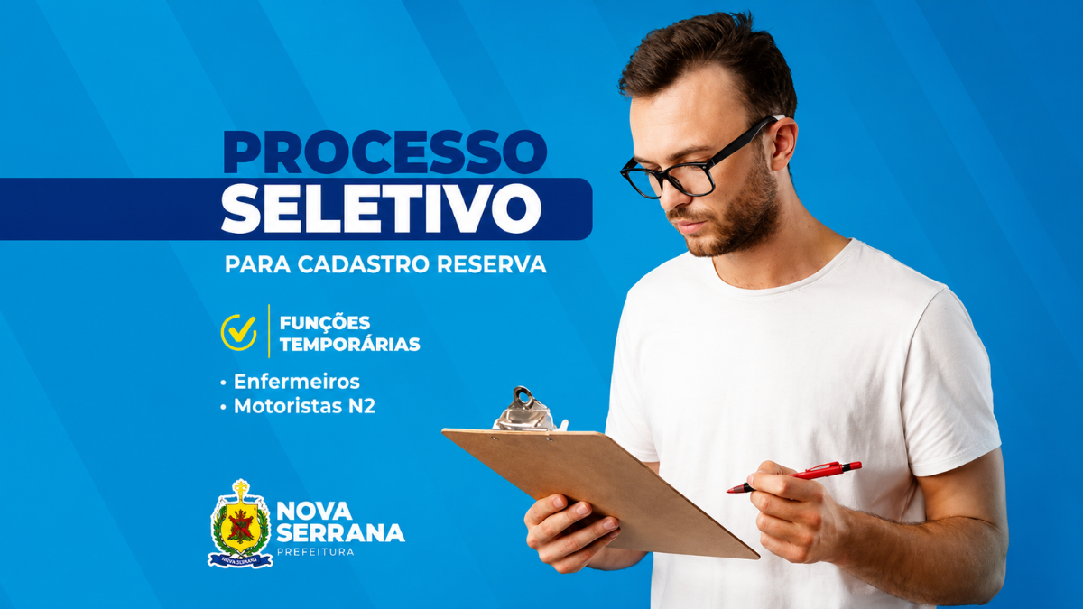 Saúde de Nova Serrana deve divulgar resultado final de processo seletivo nesta quinta-feira