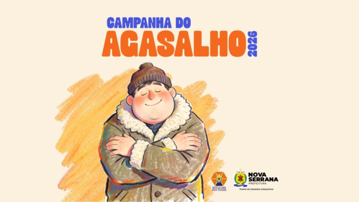 Campanha do Agasalho 2026 arrecada roupas e cobertores para famílias em situação de vulnerabilidade em Nova Serrana