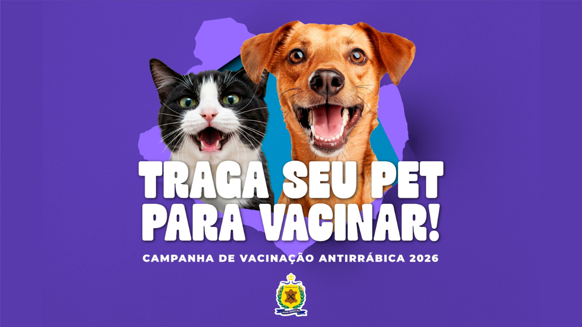 Vacinação antirrábica começa em agosto e vai percorrer zona rural e urbana de Nova Serrana