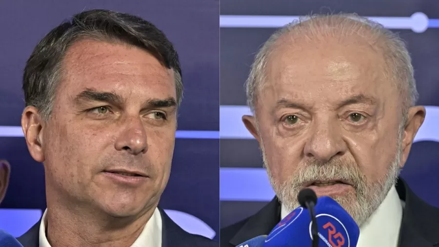 BTG/Nexus: Flávio Bolsonaro tem 50,5% dos votos válidos, e Lula, 49,5%, na última pesquisa antes do segundo turno
